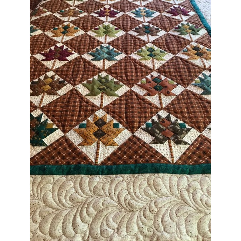Maple Leaves CLA20112311 Quilt Blanket