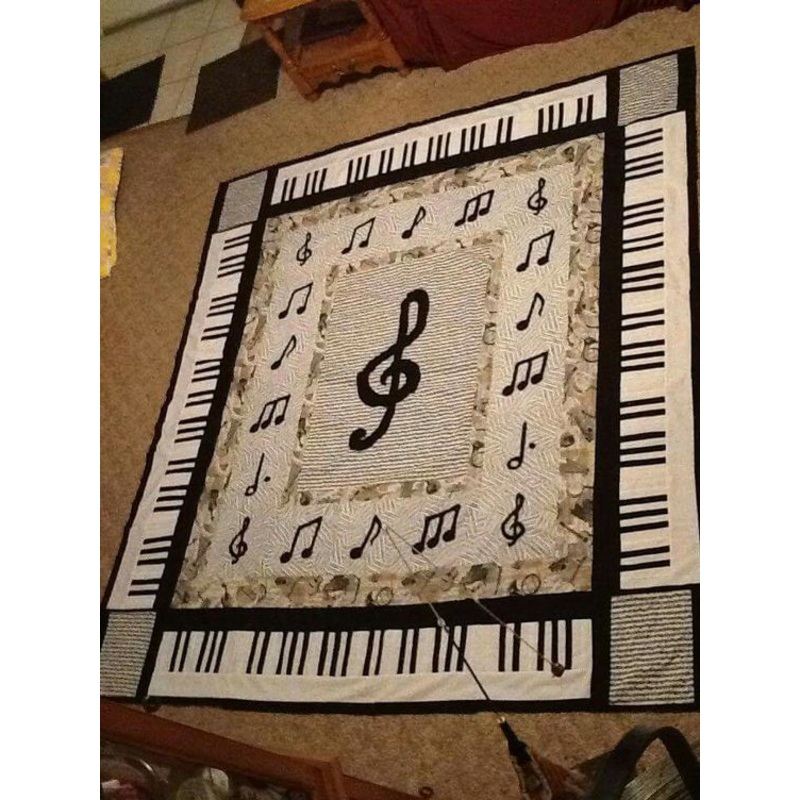 Piano CLA21112308 Quilt Blanket