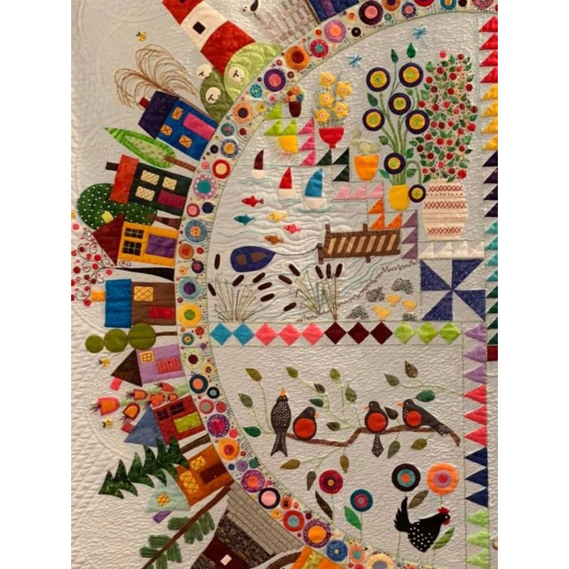 Round The City CLA20112318 Quilt Blanket