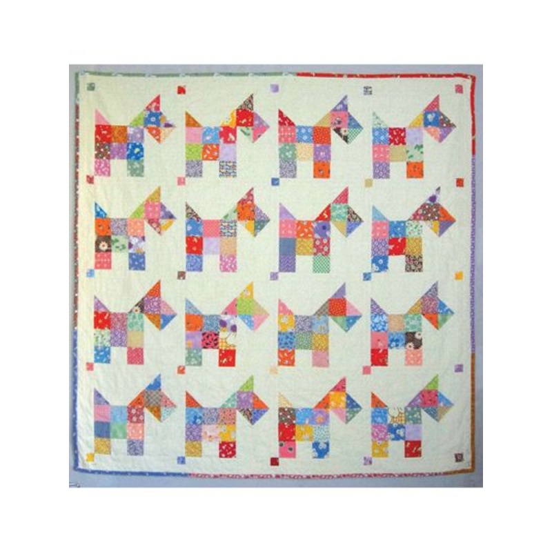 Scottish Terrier CLA17112321 Quilt Blanket
