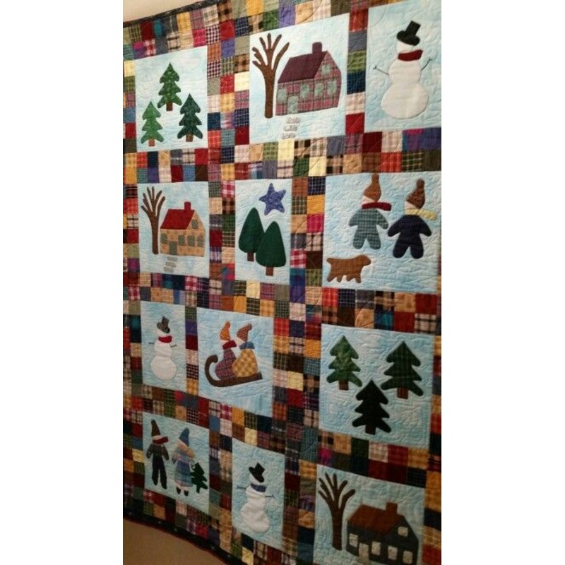 Snowman CLA20112322 Quilt Blanket