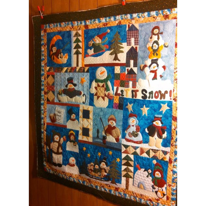 Snowman CLA20112335 Quilt Blanket