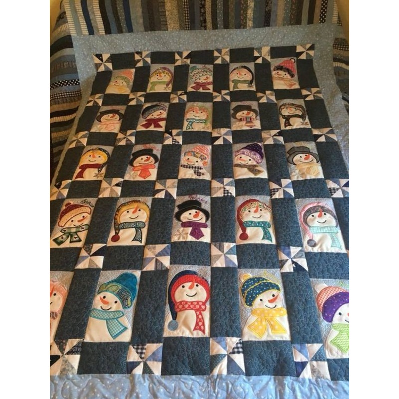 Snowman CLA20112348 Quilt Blanket