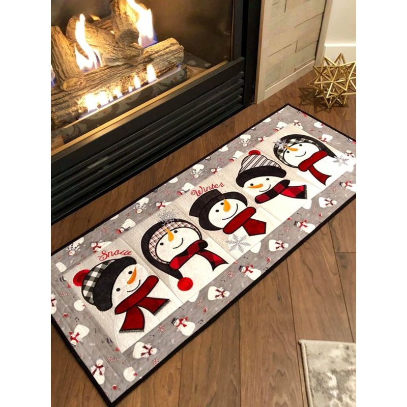 Snowman CLA20112355 Quilted Table Runner