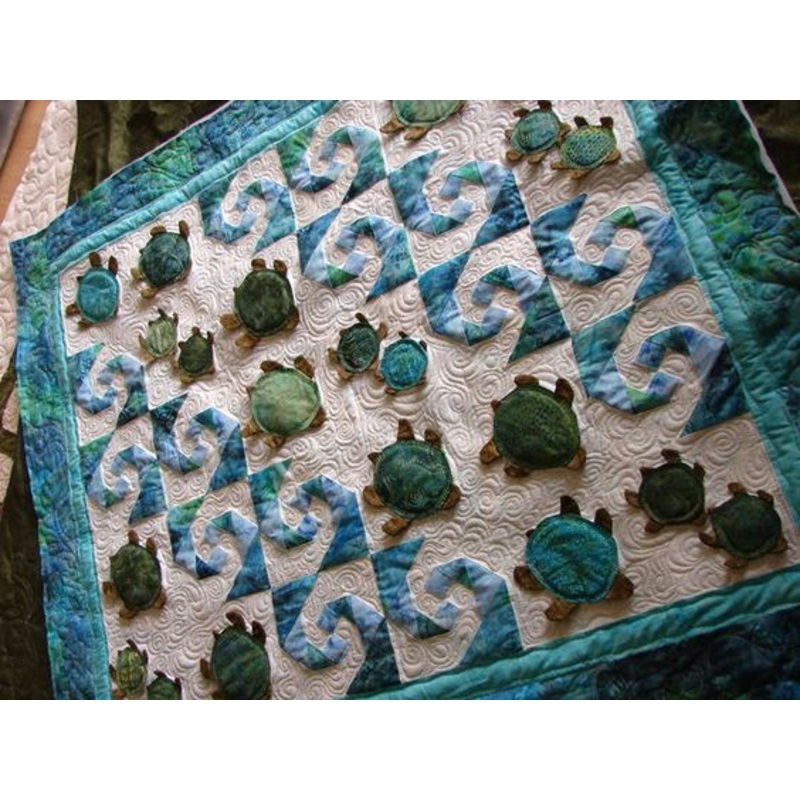 Turtle CLA17112320 Quilt Blanket