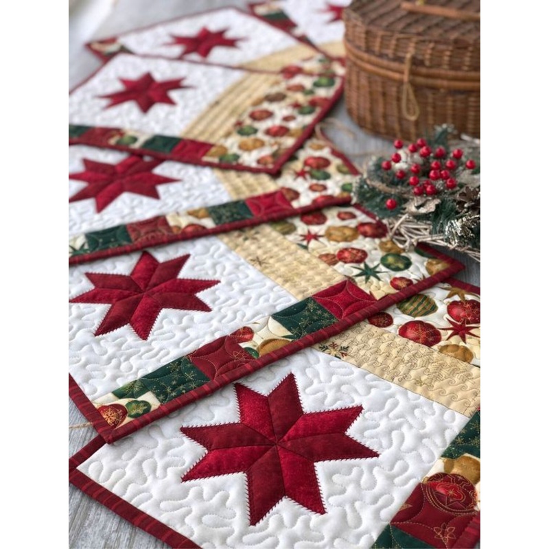 Christmas CLA21112378 Quilted Placemats