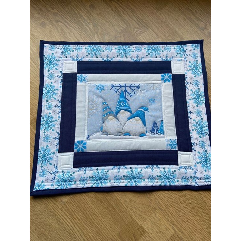 Christmas Gnome CLA21112395 Quilted Placemats