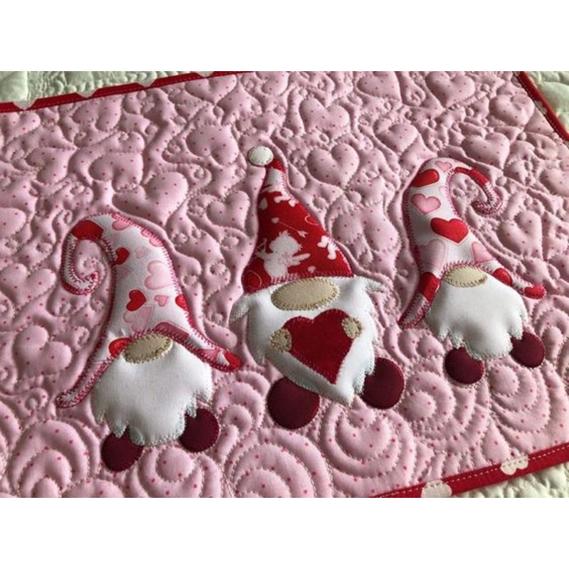 Christmas Gnome CLA23112311 Quilted Table Runner
