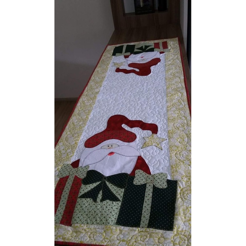 Christmas Santa CLA22112340 Quilted Table Runner