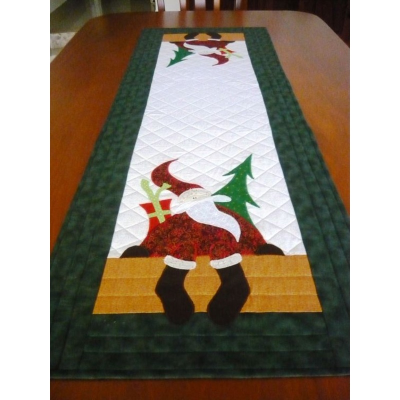 Christmas Santa CLA23112316 Quilted Table Runner