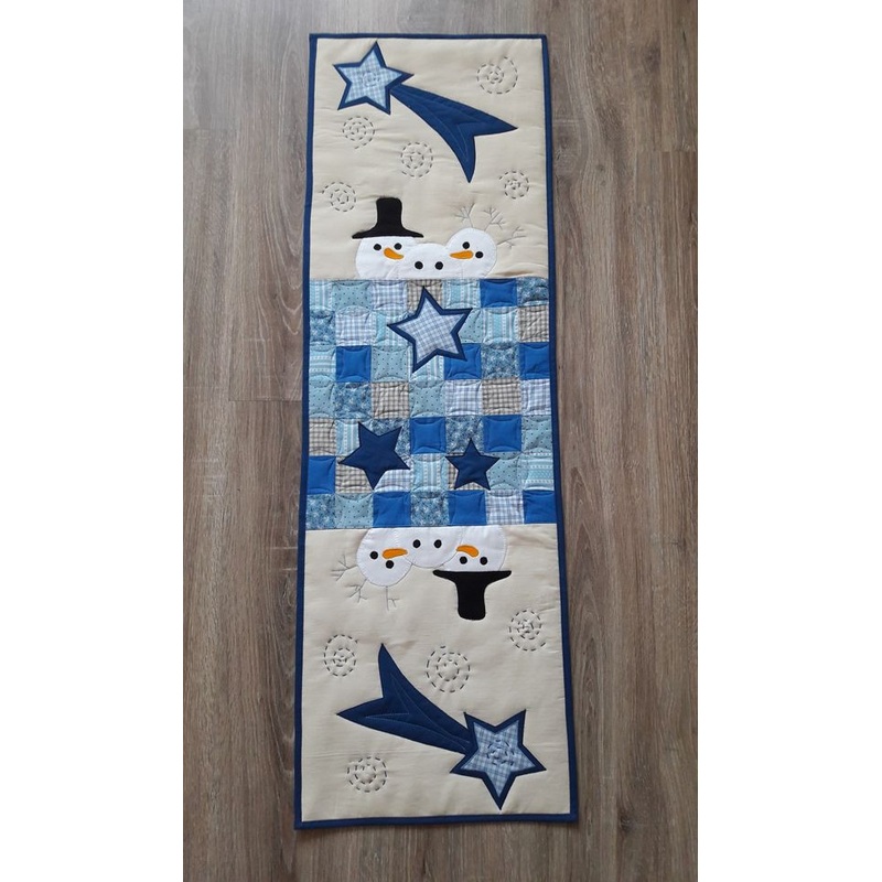 Snowman CLA23112315 Quilted Table Runner