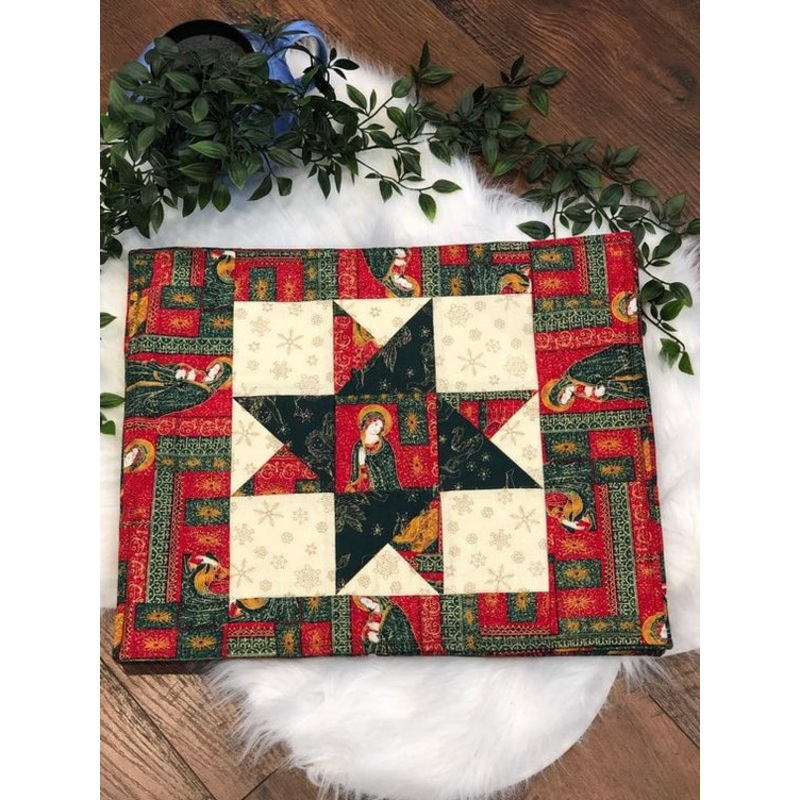 Virgin Mary CLA21112394 Quilted Placemats