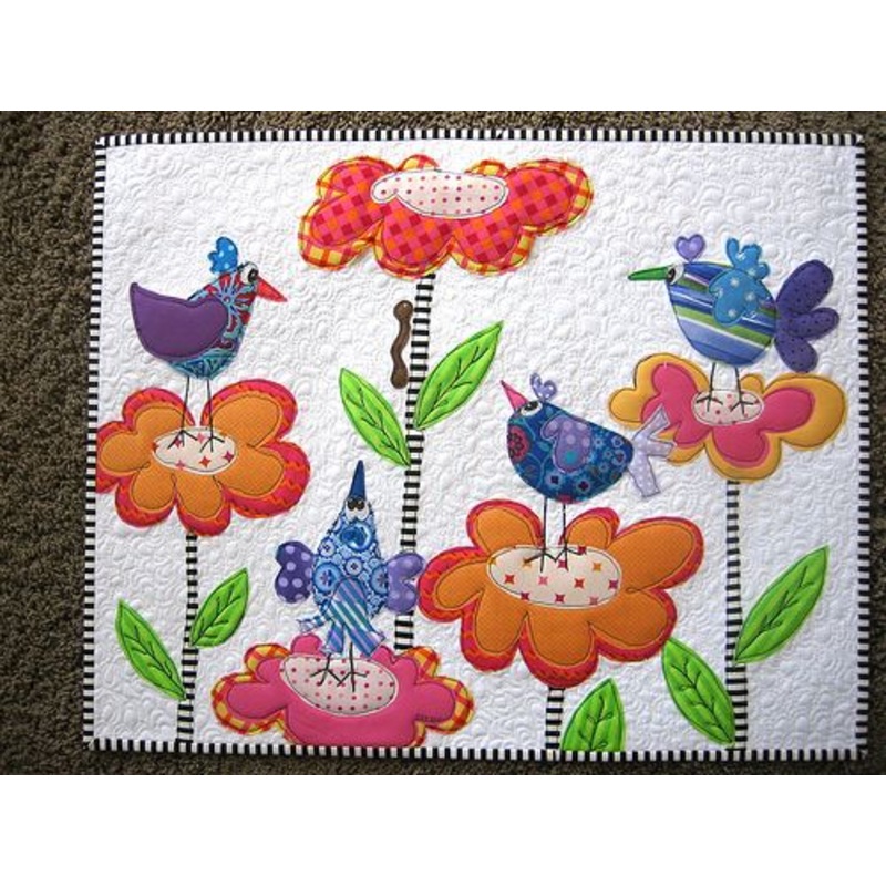 Bird CLA04122339 Quilted Placemats