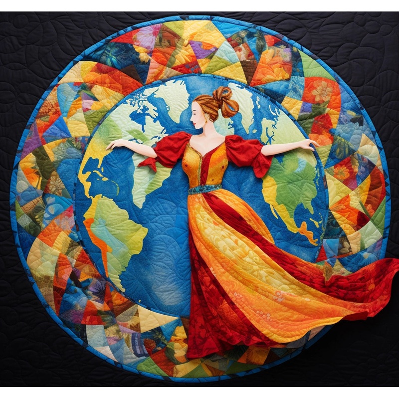 Dancing TAI04122333 Quilt Blanket