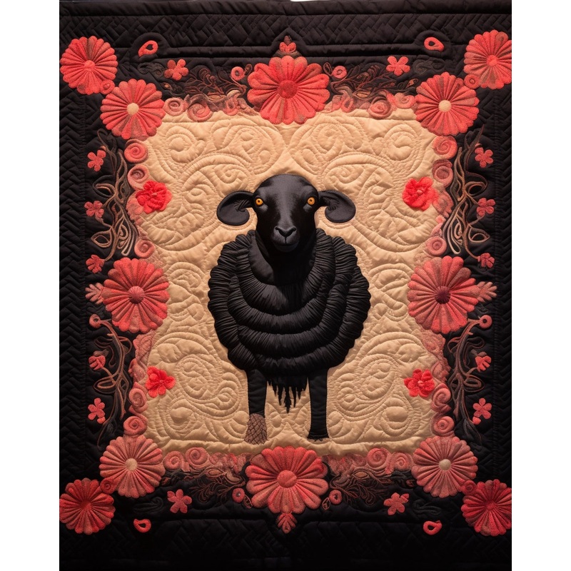 Sheep TAI07122311 Quilt Blanket