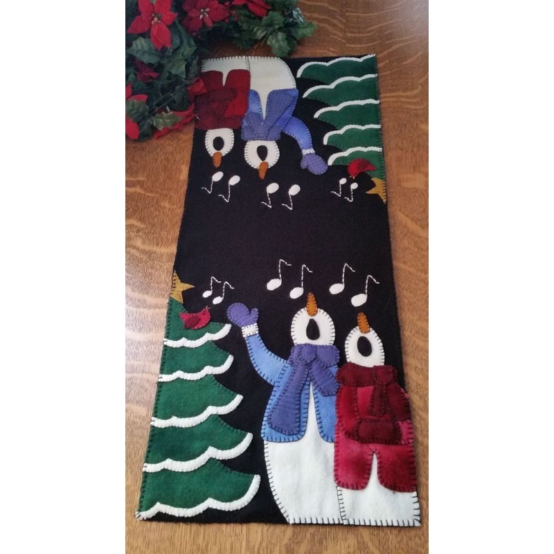 Snowman CLA04122334 Quilted Table Runner