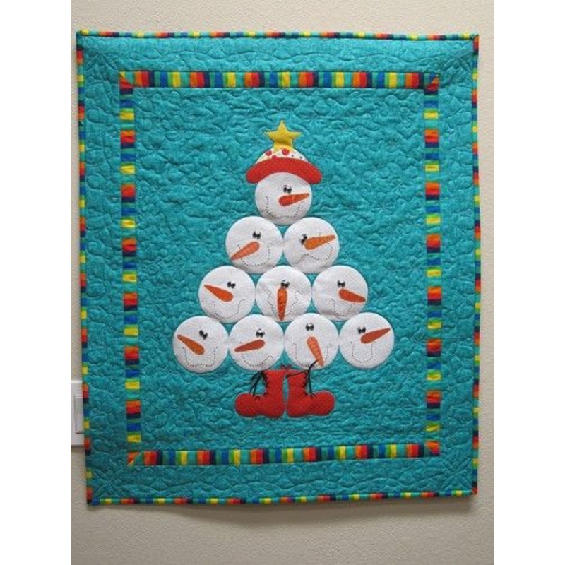 Snowman CLA04122389 Quilt Blanket
