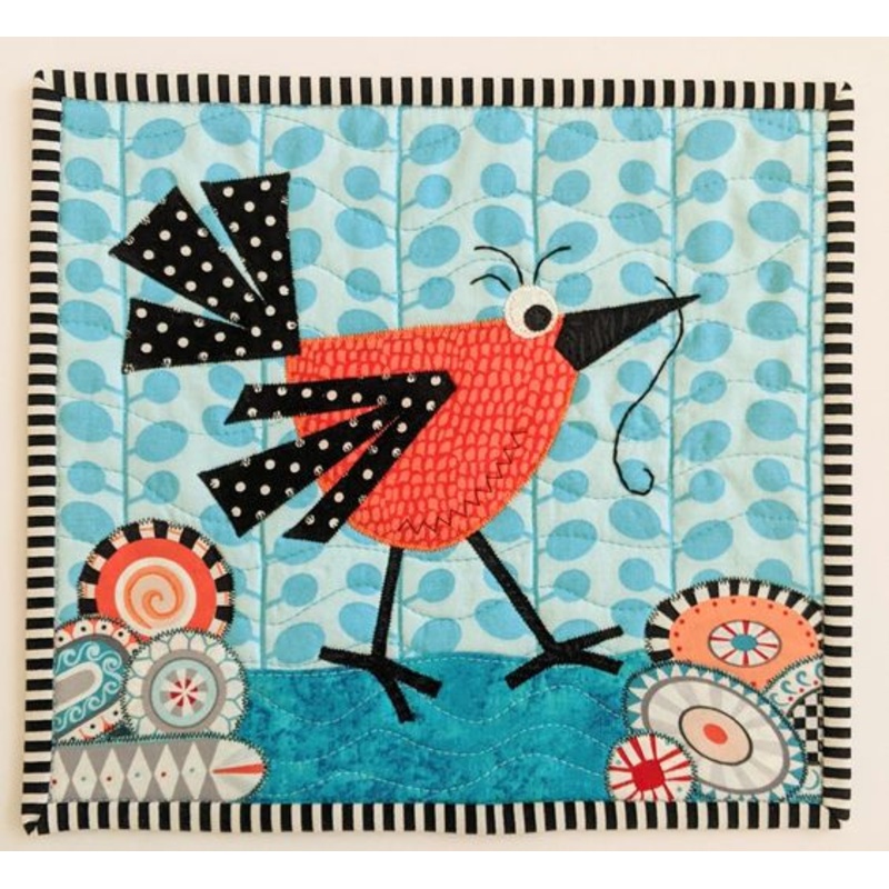 Bird CLA08122344 Quilted Placemats