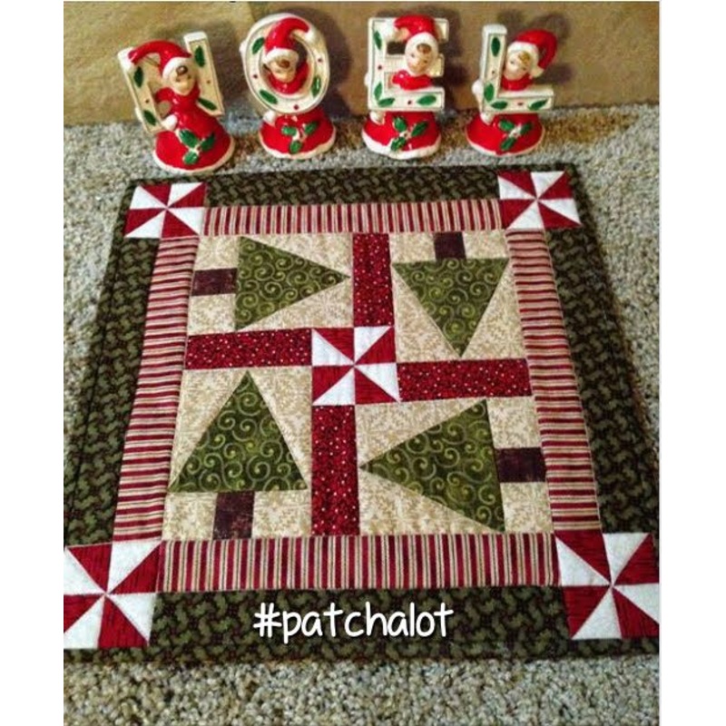Christmas Tree CLA08122340 Quilted Placemats