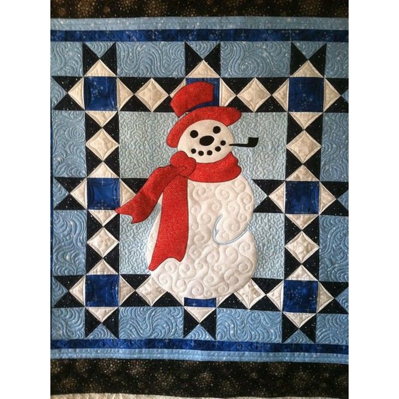Snowman CLA08122301 Quilt Blanket