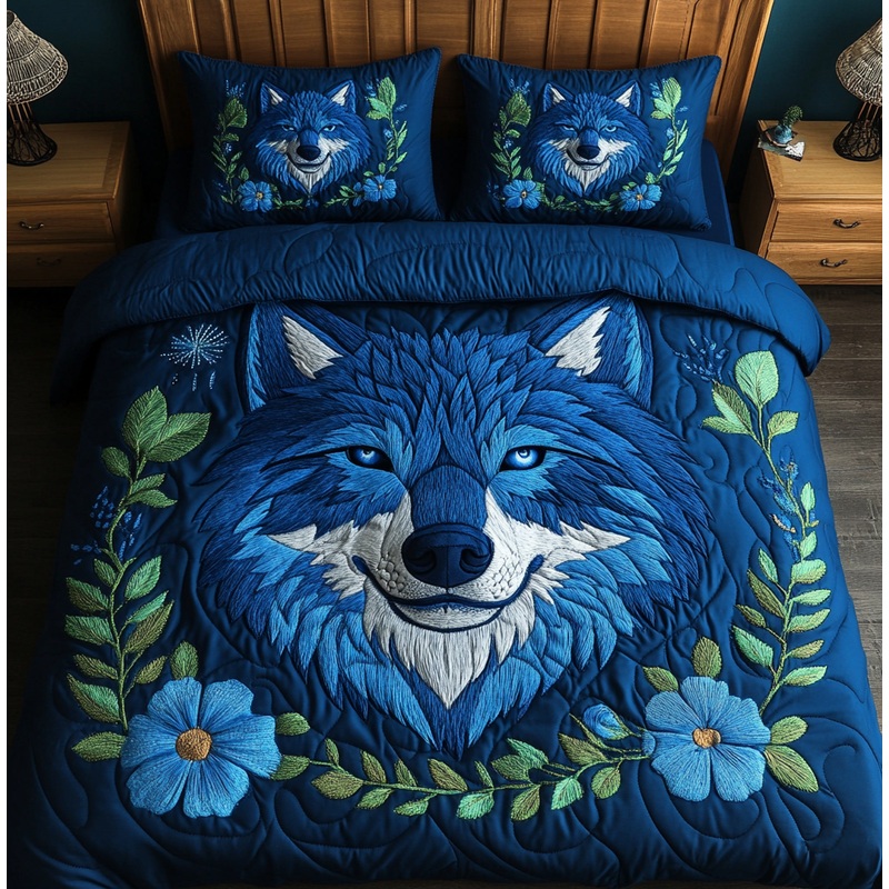 Wolf DAI150125201 Quilt Bedding Set