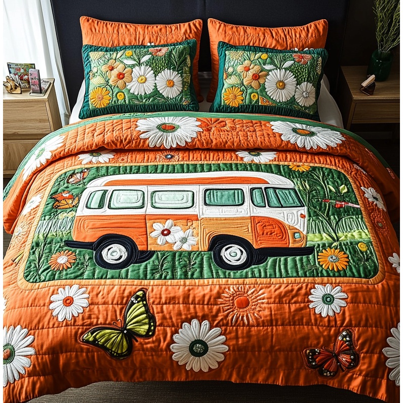 Camping Caravan DAI150125248 Quilt Bedding Set