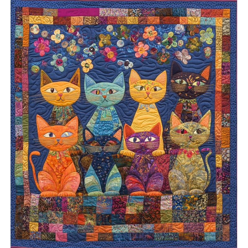 Cat DAI190225087 Quilt Blanket