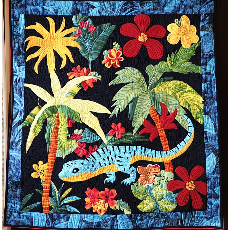 Lizard DAI190225047 Quilt Blanket