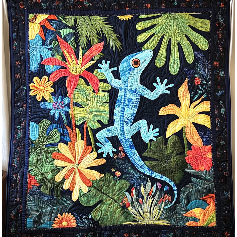 Lizard DAI190225050 Quilt Blanket