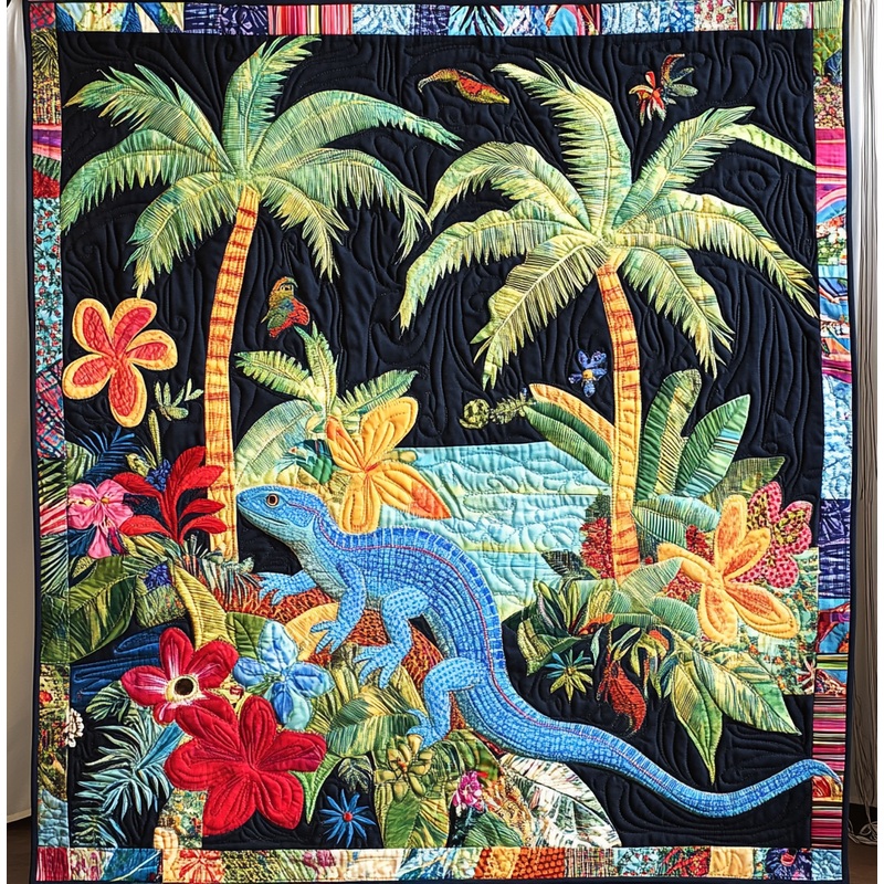 Lizard DAI190225052 Quilt Blanket
