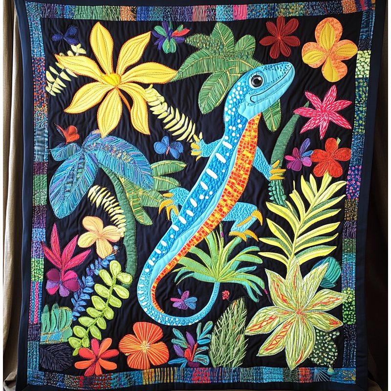 Lizard DAI190225053 Quilt Blanket
