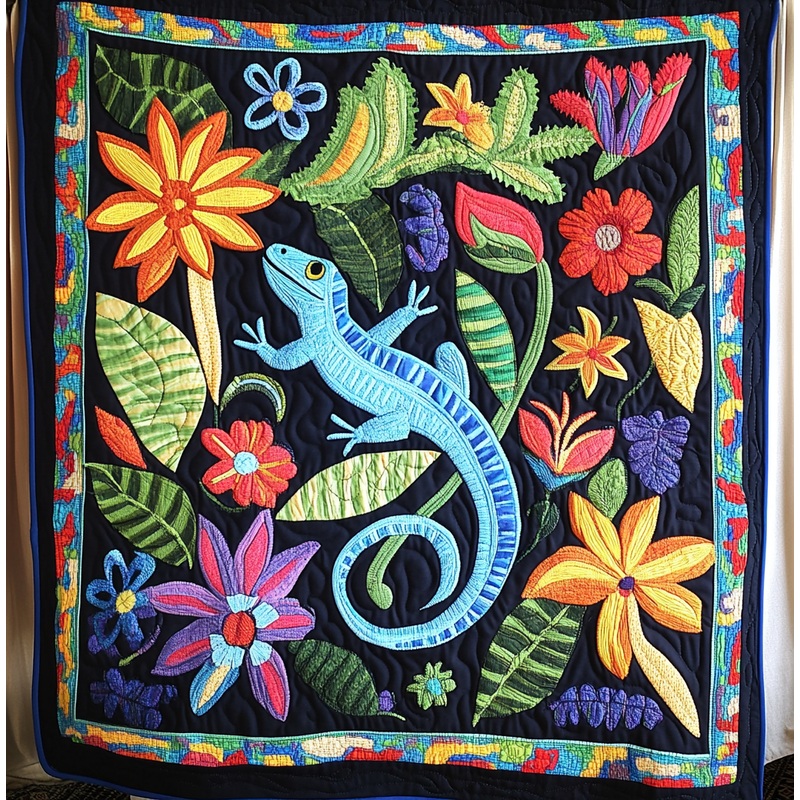 Lizard DAI190225054 Quilt Blanket