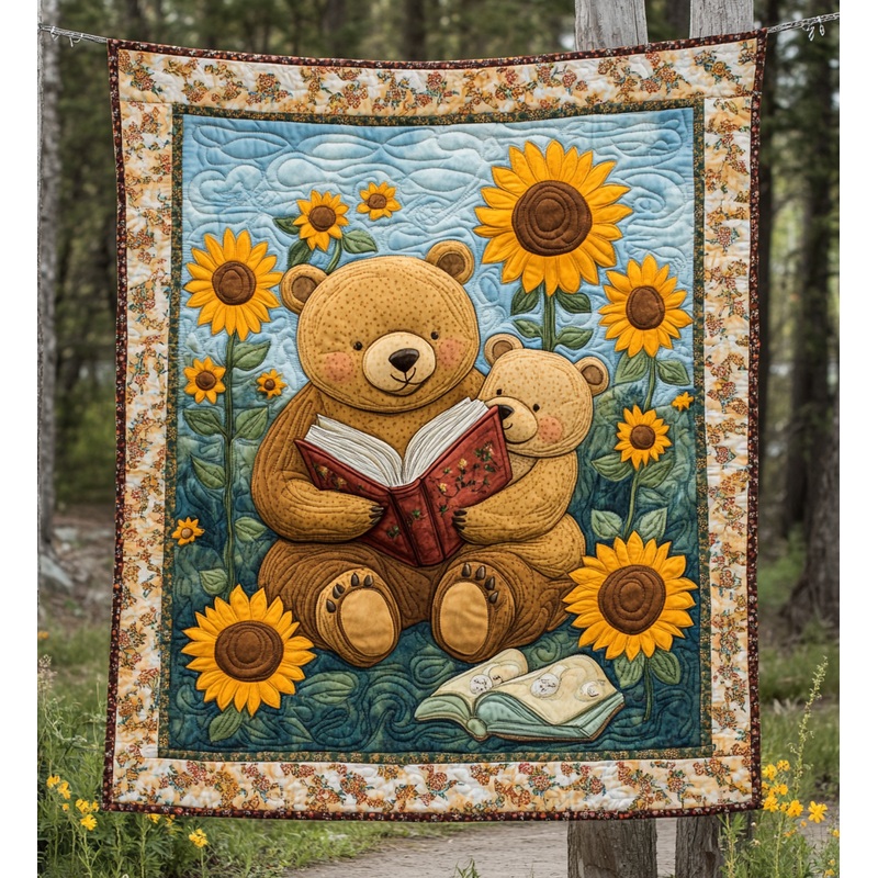 Mama And Baby Bear DAI150125029 Quilt Blanket