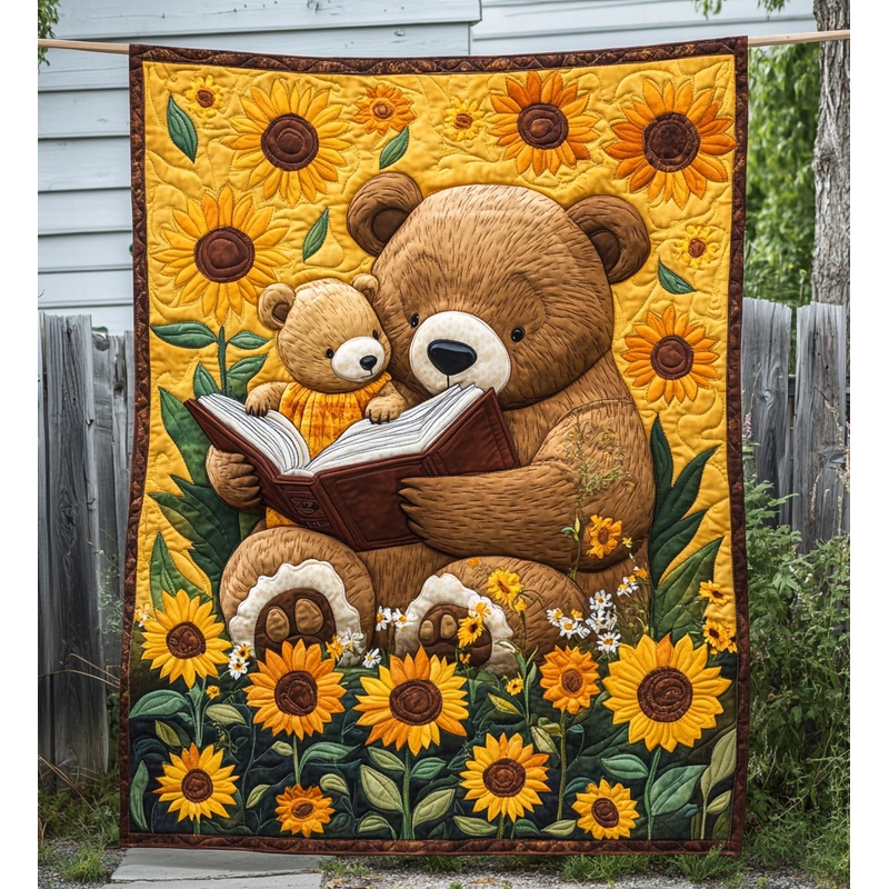 Mama And Baby Bear DAI150125030 Quilt Blanket