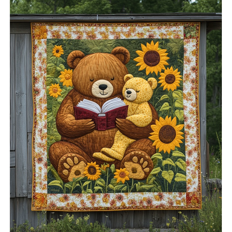 Mama And Baby Bear DAI150125031 Quilt Blanket