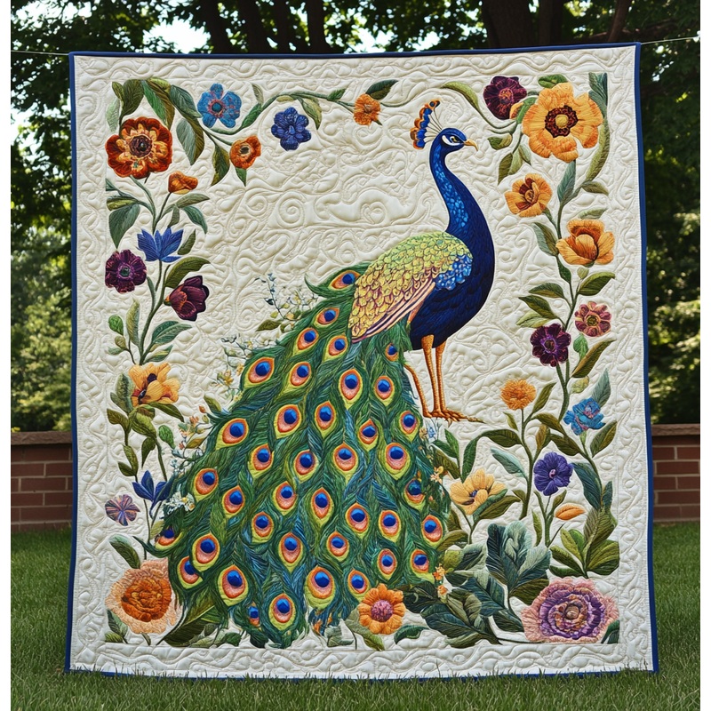 Peacock DAI190225013 Quilt Blanket