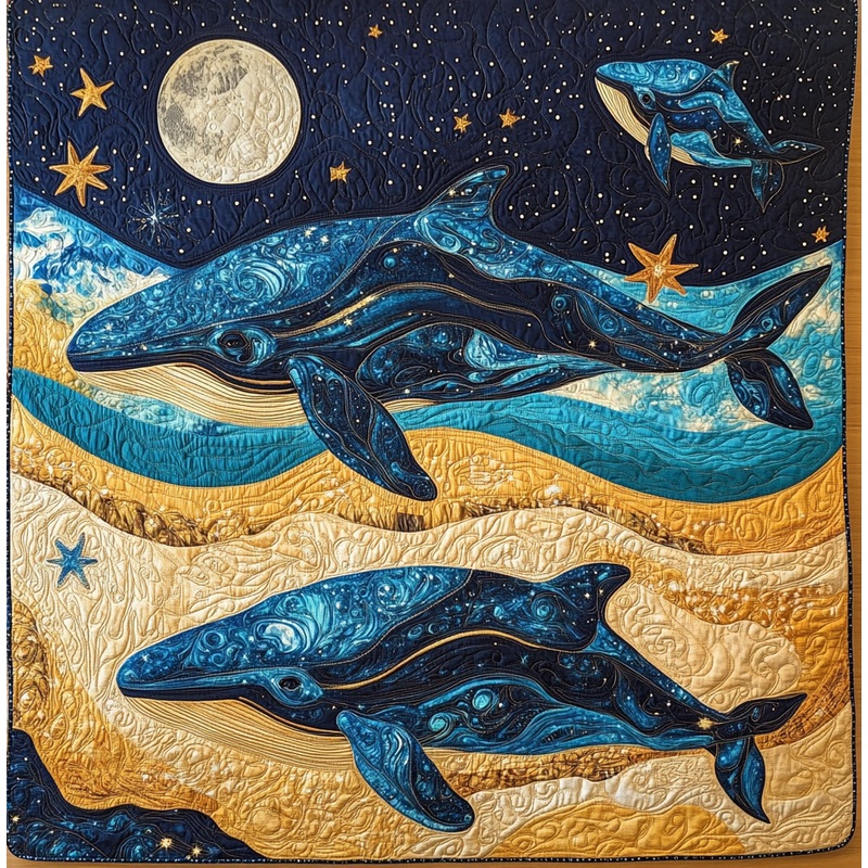 Whale DAI190225077 Quilt Blanket