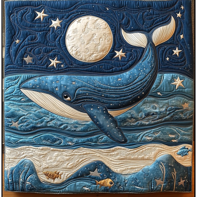 Whale DAI190225080 Quilt Blanket